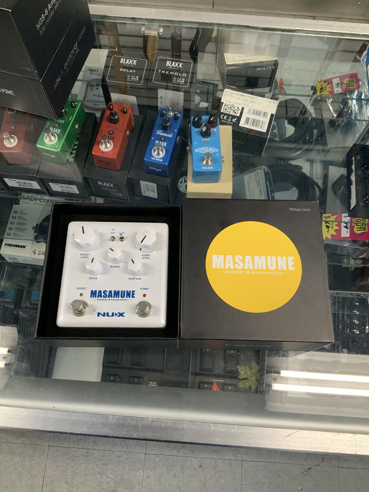 Nux Masamune Booster Kompressor Guitar Effector