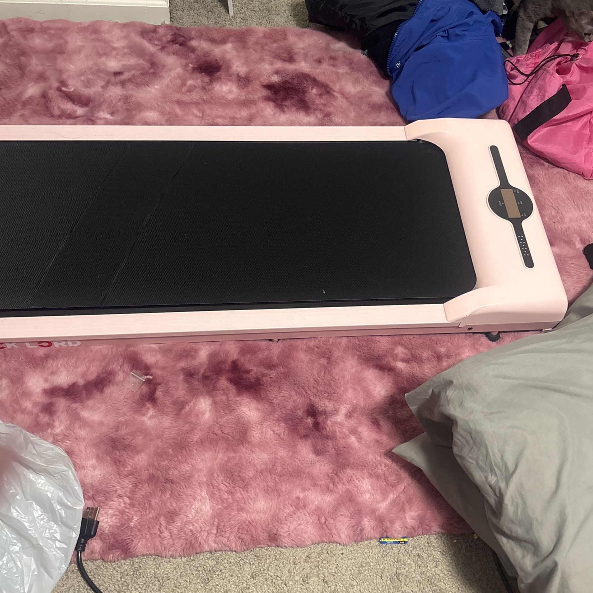 Pink Treadmill With Remote Barley Used