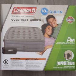 Coleman GuestRest Double High Air Mattress Queen 