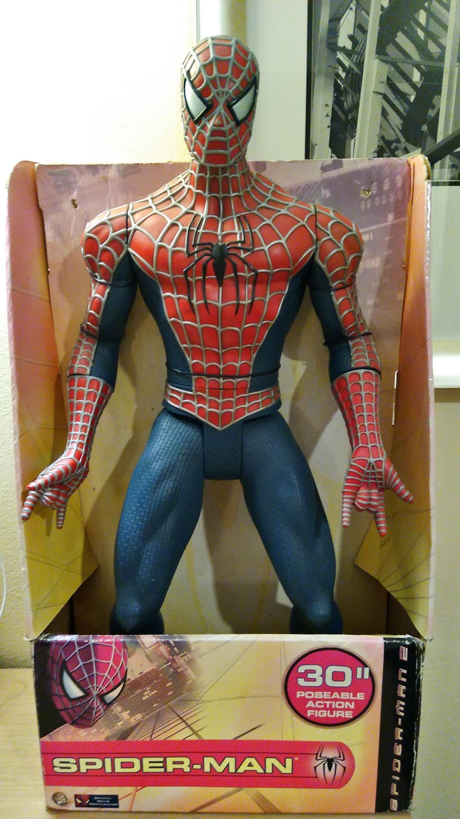 Toy Biz Spiderman 30" 2004 Sealed
