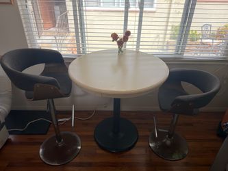 Table and chairs