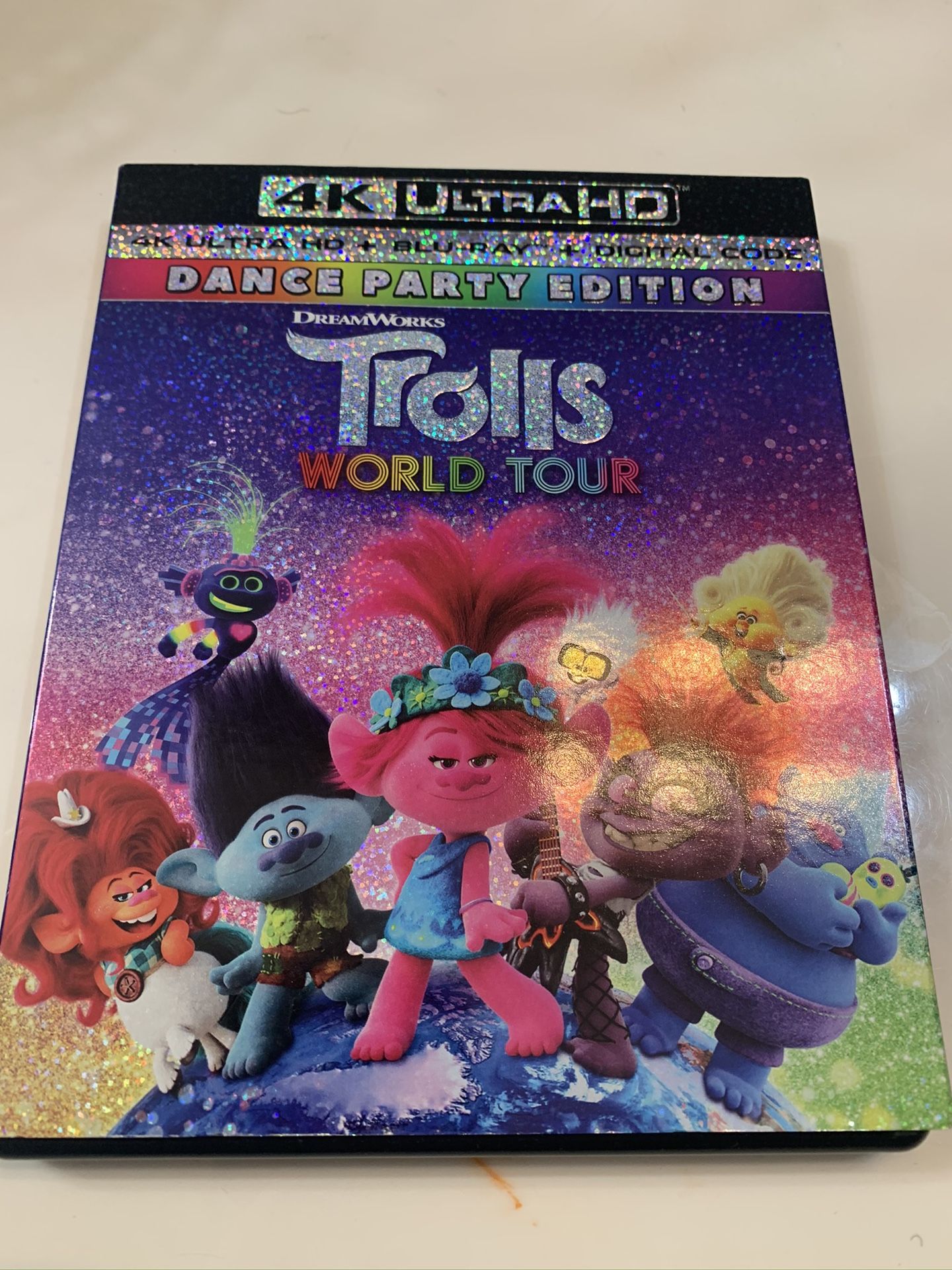 💥Trolls World Tour (4K UHD/Blu-ray) Brand new❗️$14 price firm.. Digital copy removed
