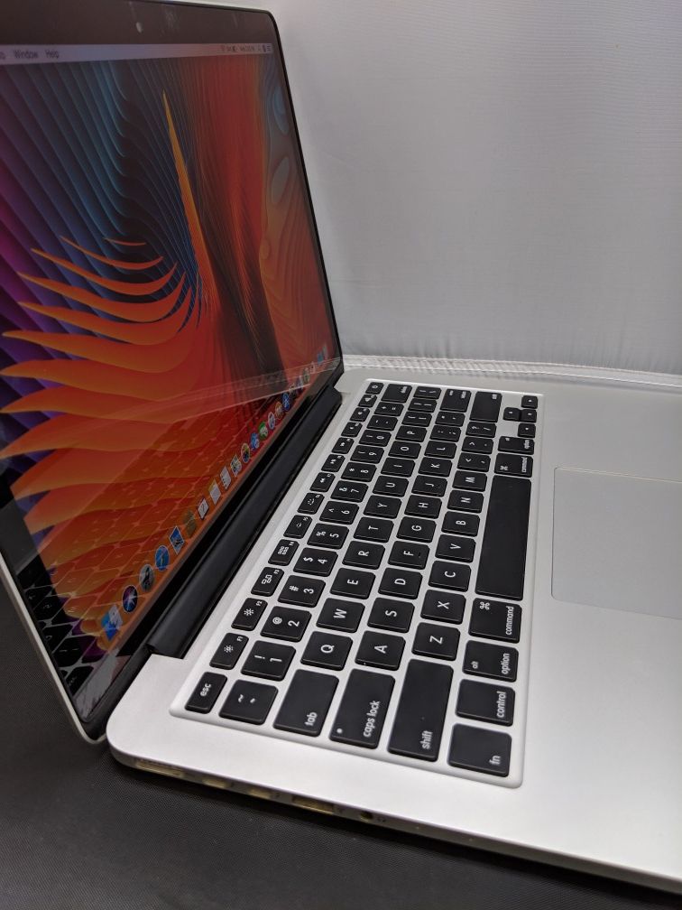 MacBook pro 13 retina 2.6ghz mid 2014 128ssd 8gb ram Mac os 10.13