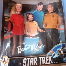 Star Trek 30th Anniversary Barbie and Ken Doll Collector's Edition NEW IN BOX


