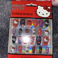press on hello kitty nails