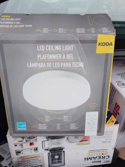 Koda LED Ceiling Light with Motion Sensor and Remote