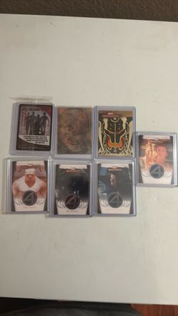 Marvel cards (7 total)