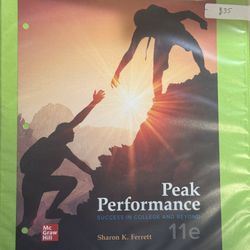 Peak Performance 11th Edition 