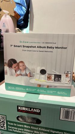 Dr care 7” smart snapshot album baby monitor