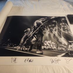 Def Leppard Limited Edition Print 3 Of 10 , Manchester UK 2018