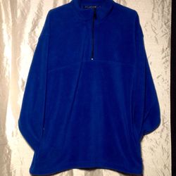Mens-XL-J G Hook-¼ zip Fleece Jacket