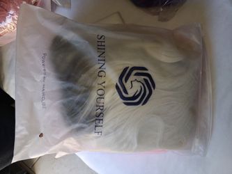 Shining Yourself Blonde Wig in Package