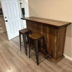Bar and Stools For Sale