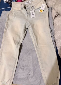 Indigo Rein Curvy Crop Light Blue Jeans