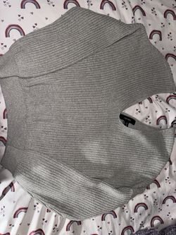 Forever 21 Grey Long Sleeve Top