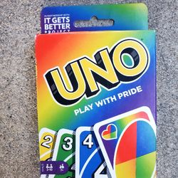 Uno Play With Pride Edition 