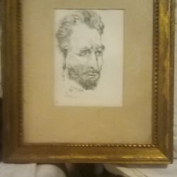 Vincent Van Gogh By Salvador Dali