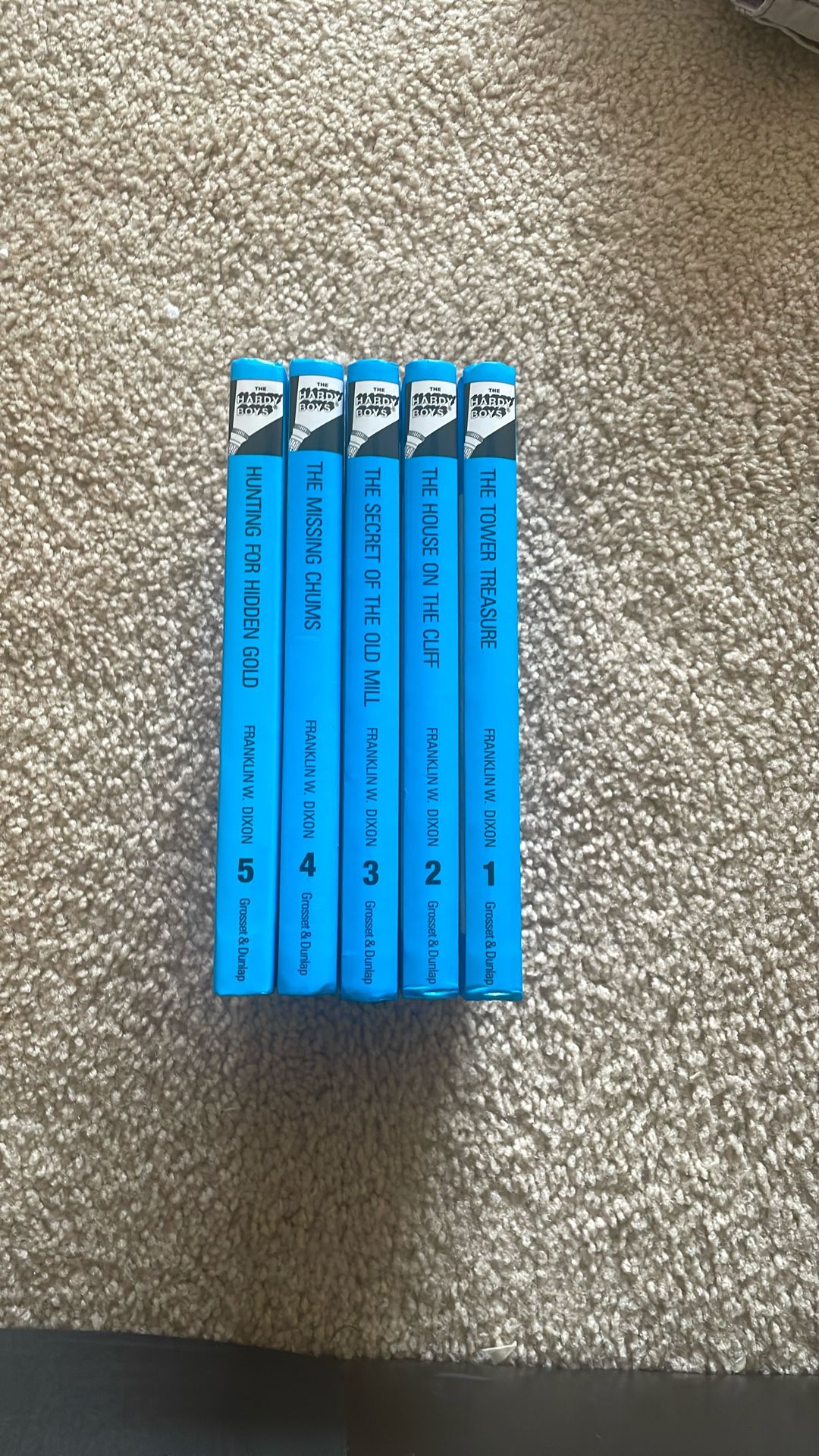 Hardy boys 1-5