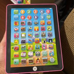 Pink Learning Tablet 