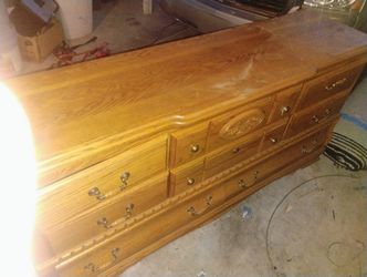 Dresser And Matching End Tables