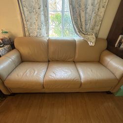 Leather couch for sale