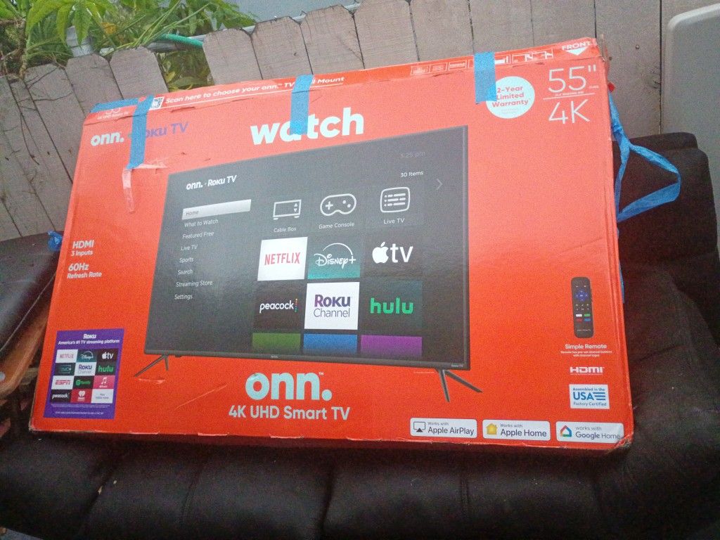Onn Roku Smart TV 55 Inch