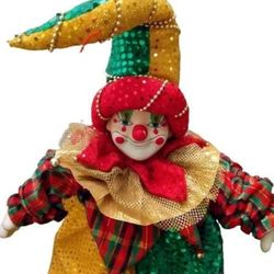 17" Vintage Circus Clown