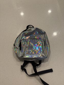 Vspink holographic mini backpack