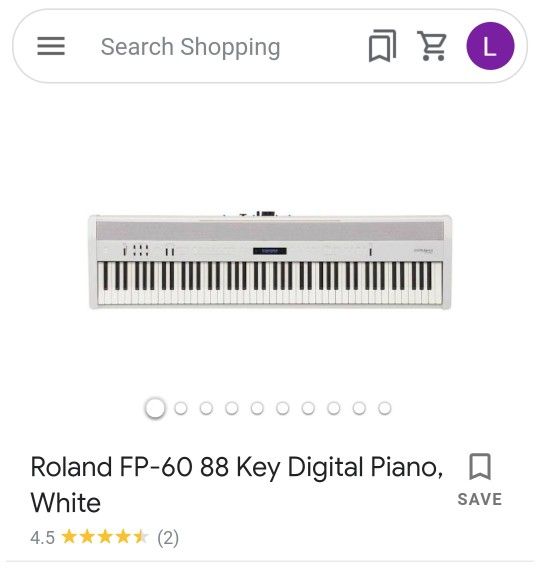 Roland FP-60 Digital Piano