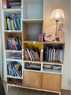 DWR stacked storage bookcase