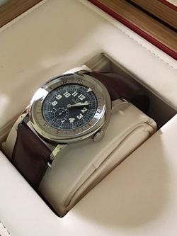 OMEGA, Museum LTD 1938 Pilots Edition, 40mm. Small Second.   GMT