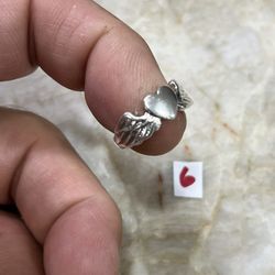 925 Sterling Silver Wedding Ring Size 6