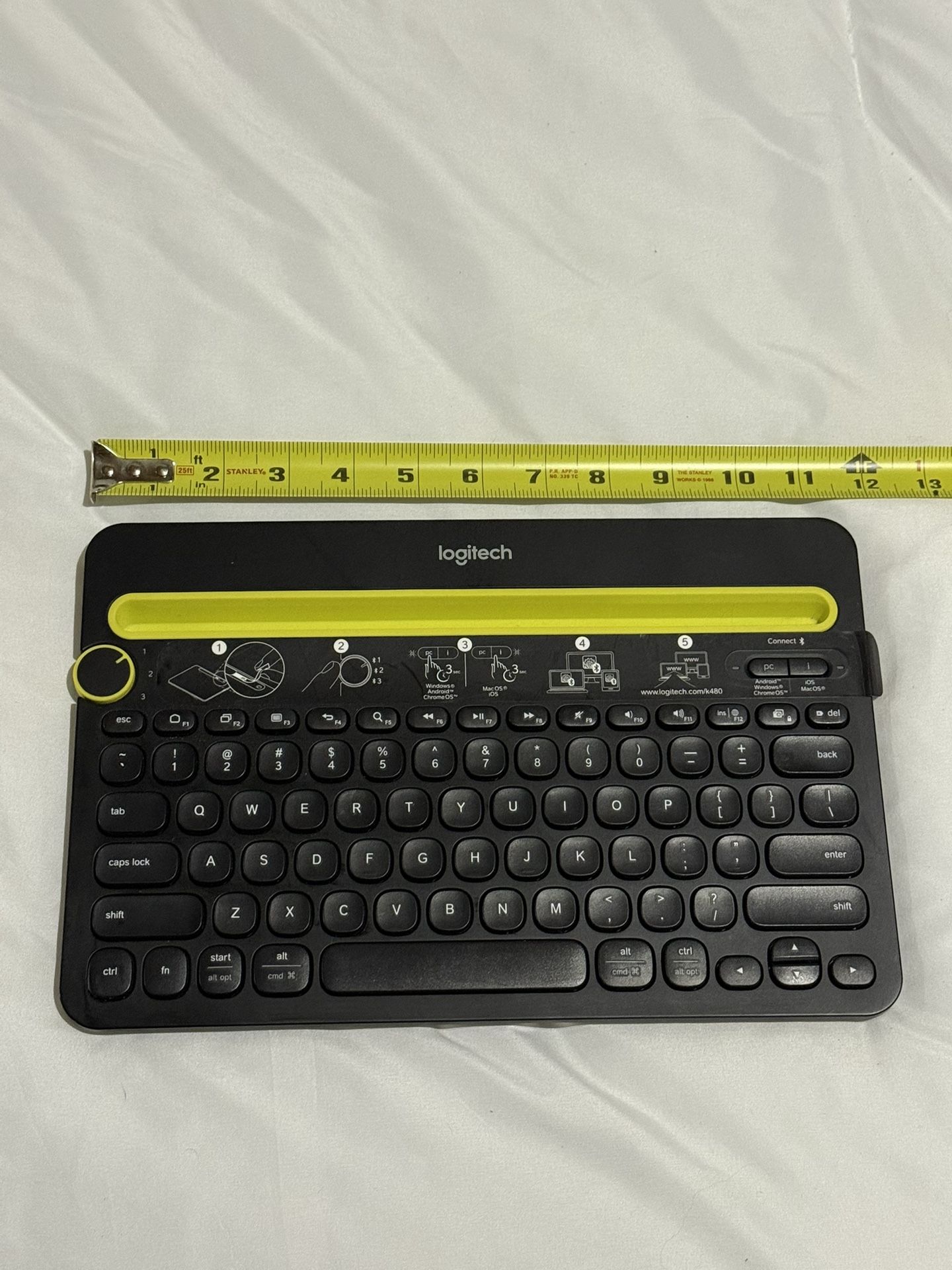 “Logitech” Bluetooth Keyboard - Multi-Device (K480)