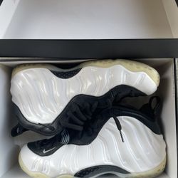 Air Foamposite one PE White