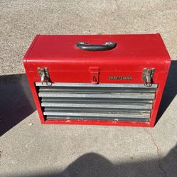 Portable Craftsman 4 Drawer Toolbox
