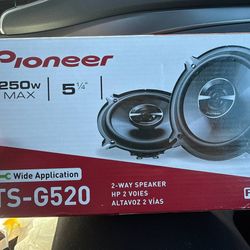 New Pioneer Speakers 5 1/4”