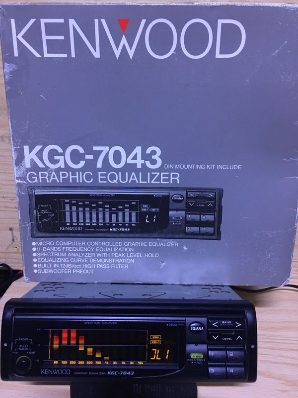 Kenwood car equalizer stormlook