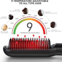 LASSROKA Hair Straightener Brush Comb