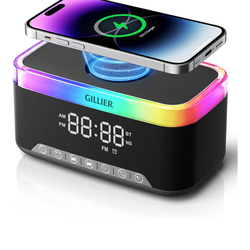 Giller Alarm Bluetooth speaker/wireless charger