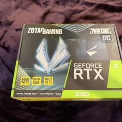 Zotac RTX 3060 - Perfect Condition