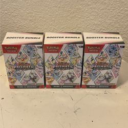 Prismatic Evolutions Booster Bundle 