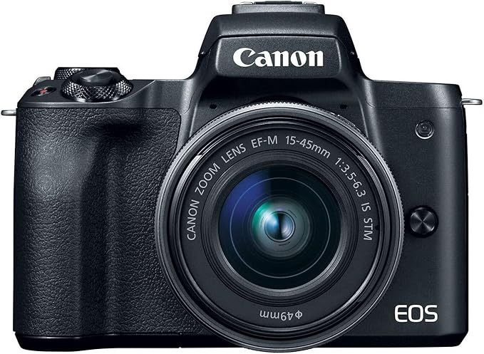 Canon EOS M50 Mirrorless Camera Kit w/EF-M15-45mm