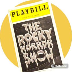 The Rocky Horror Show... PLAYBILL