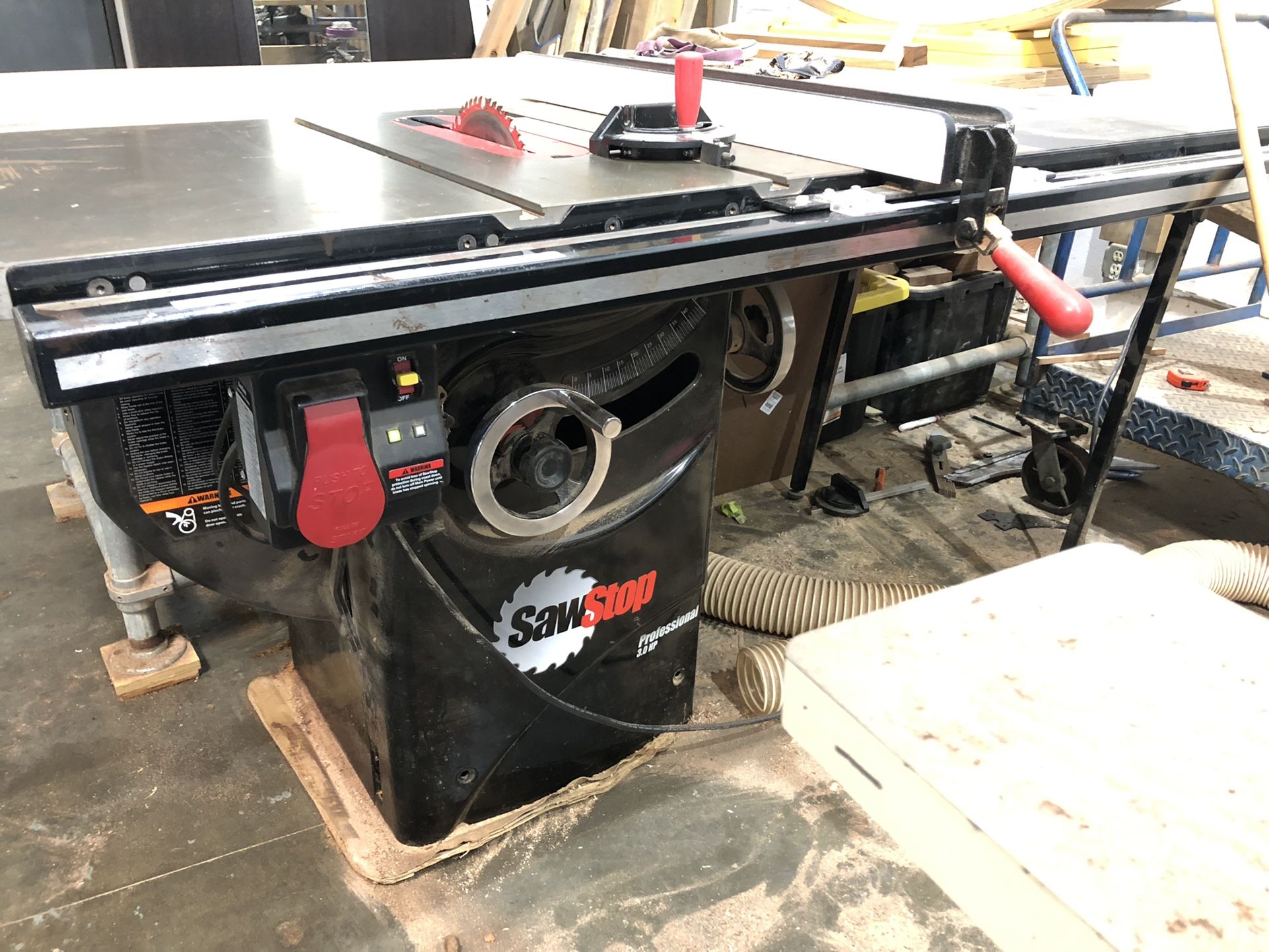 Sawstop Table Saw! Great Condition. Moving!