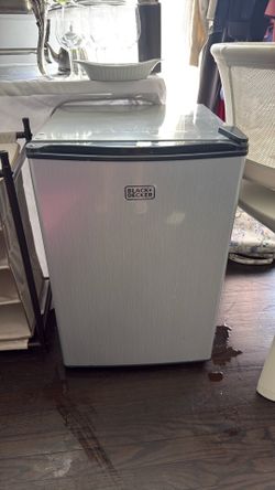 Small fridge with freezer section