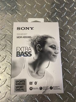 New Sony headphones wireless MDR-XB50BS