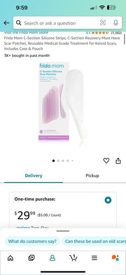 frida mom c-section silicone strips