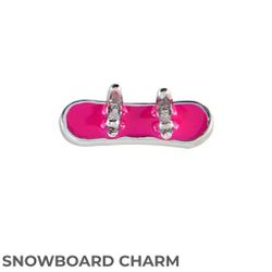 Origami owl snowboard charm