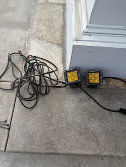 Extreme LED 3” amber (yellow) light pods