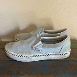 Vans Womens Slip On Shoes Size 9.5